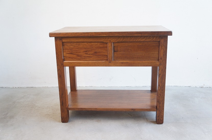  France antique oak small sideboard / purity / chest / book shelf / antique bookcase / console / Europe /cafe/ Cafe 