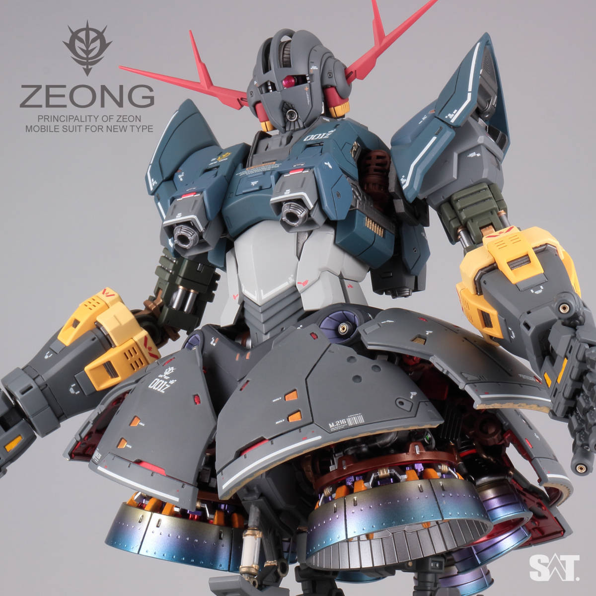 Yahoo!オークション - □RG 1/144 ジオング 塗装済み完成品