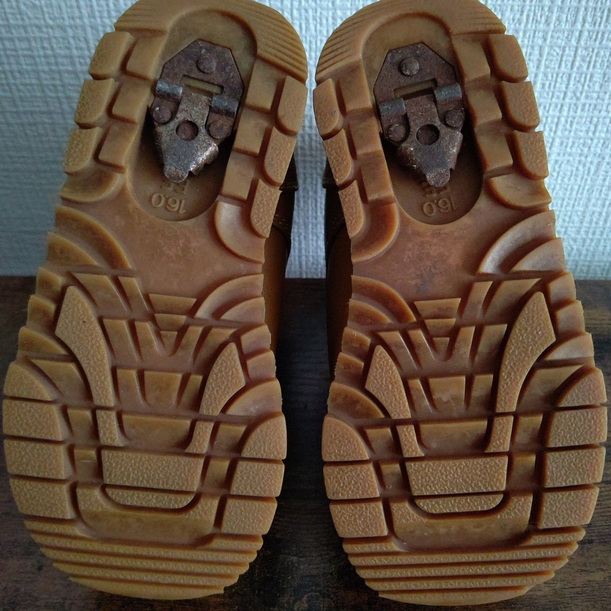 ヒロミチナカノ ブーツ 茶 16cm