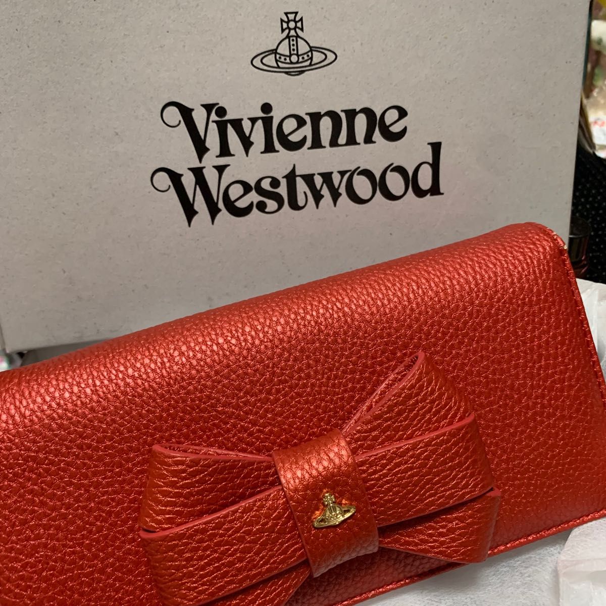 Vivienne Westwood 長財布 べっ甲リボン-