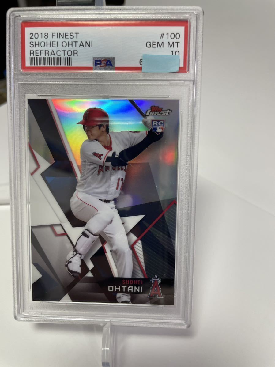 【国産HOT】 激レア 大谷翔平 ルーキー リフラクター 2018 rc topps chrome Bowman PSA9 WBC MVP