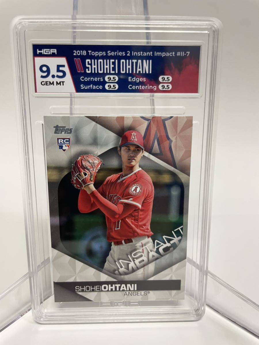 ☆ 『レア大谷翔平2018 SHOHEI OHTANI ROOKIE 』鑑定済HGA9．5