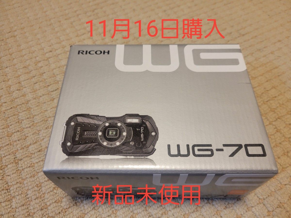 低価大得価】 RICOH - RICOH WG-70 オレンジ 新品未使用の通販 by
