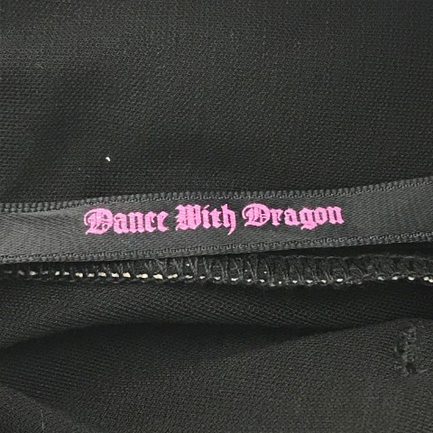 DANCE WITH DRAGON ダンスウィズドラゴン レザー キュロットスカート シルバー系 1 [240001766660] ゴルフウェア レディース_画像5