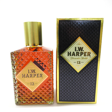 1円】【未開栓】I.W.HARPER アイダブリューハーパー 12年 旧ボトル