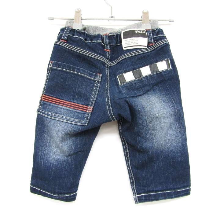 b Lee z waist rib Denim pants jeans stretch for boy 110 size indigo blue Kids child clothes BREEZE