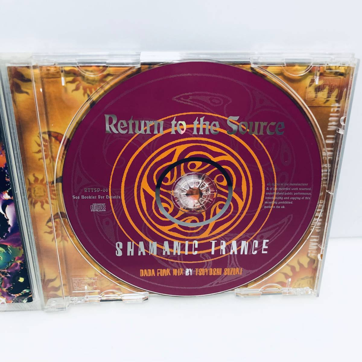 【CD】RETURN TO THE SOURCE SHAMANIC TRANCE DADA FUNK MIX BY TSUYOSHI SUZUKI ゴア トランス トライバル ※その他CD出品中 同梱可能_画像4