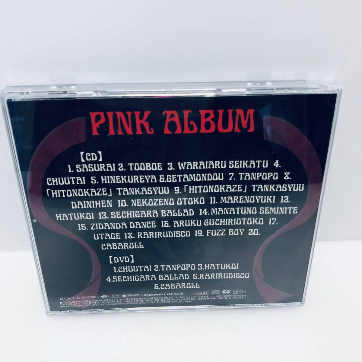 【CD】ピンクリボン軍 「PINK ALBUM」 初回盤CD+DVD ※その他CDも出品中です！同梱承ります。