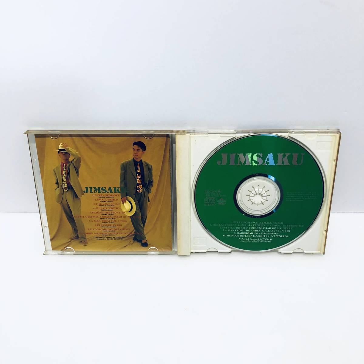 【CD】JIMSAKU / ジンサク 神保彰 櫻井哲夫 90年盤 インストゥルメンタル アルバム POCH-1016 ※その他CDも出品中です！同梱承ります。