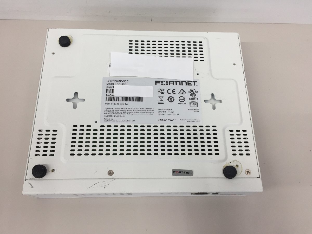 FORTINET FortiGate FG-60F Date:2020 | www.jarussi.com.br