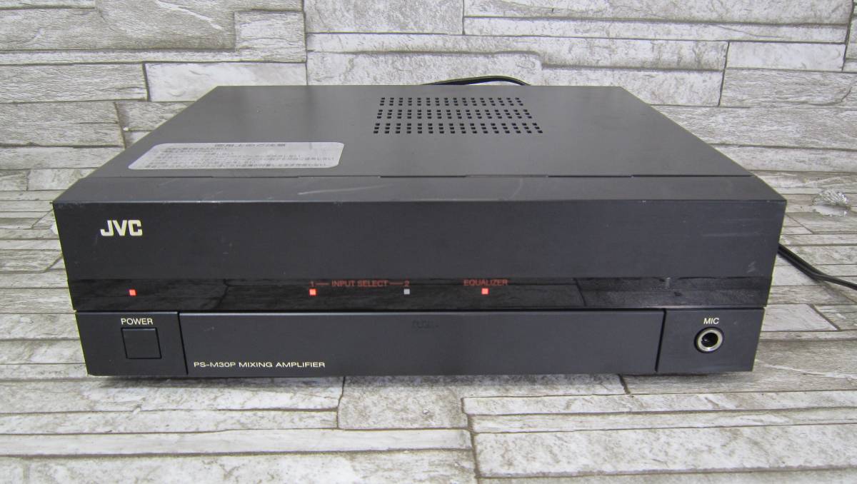 Yahoo!オークション - JVC PS-M30P MIXING アンプ Yahoo!オークション - JVC PS-M30P MIXING アンプ