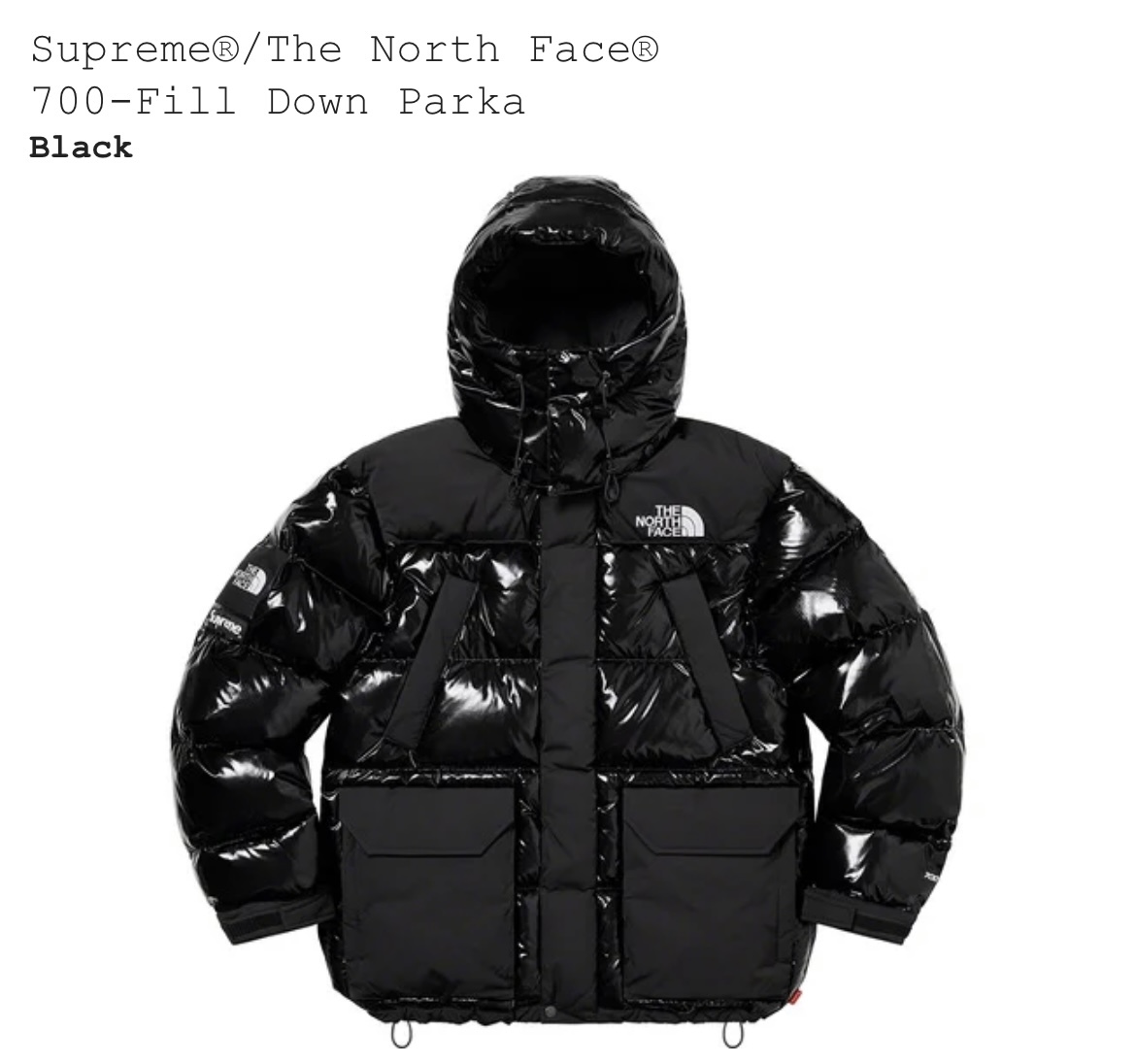 Supreme The North Face 700-Fill Down Parka M シュプリーム ザ