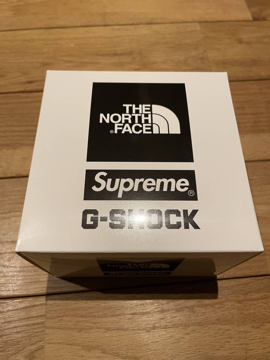 新作人気モデル時計supreme north face G-SHOCK watch 黒 black Gショック 腕時計 時計