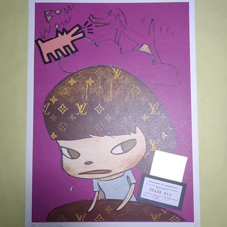 ヤフオク! - DEATH NYC 世界限定100枚 アートポスター 奈良...