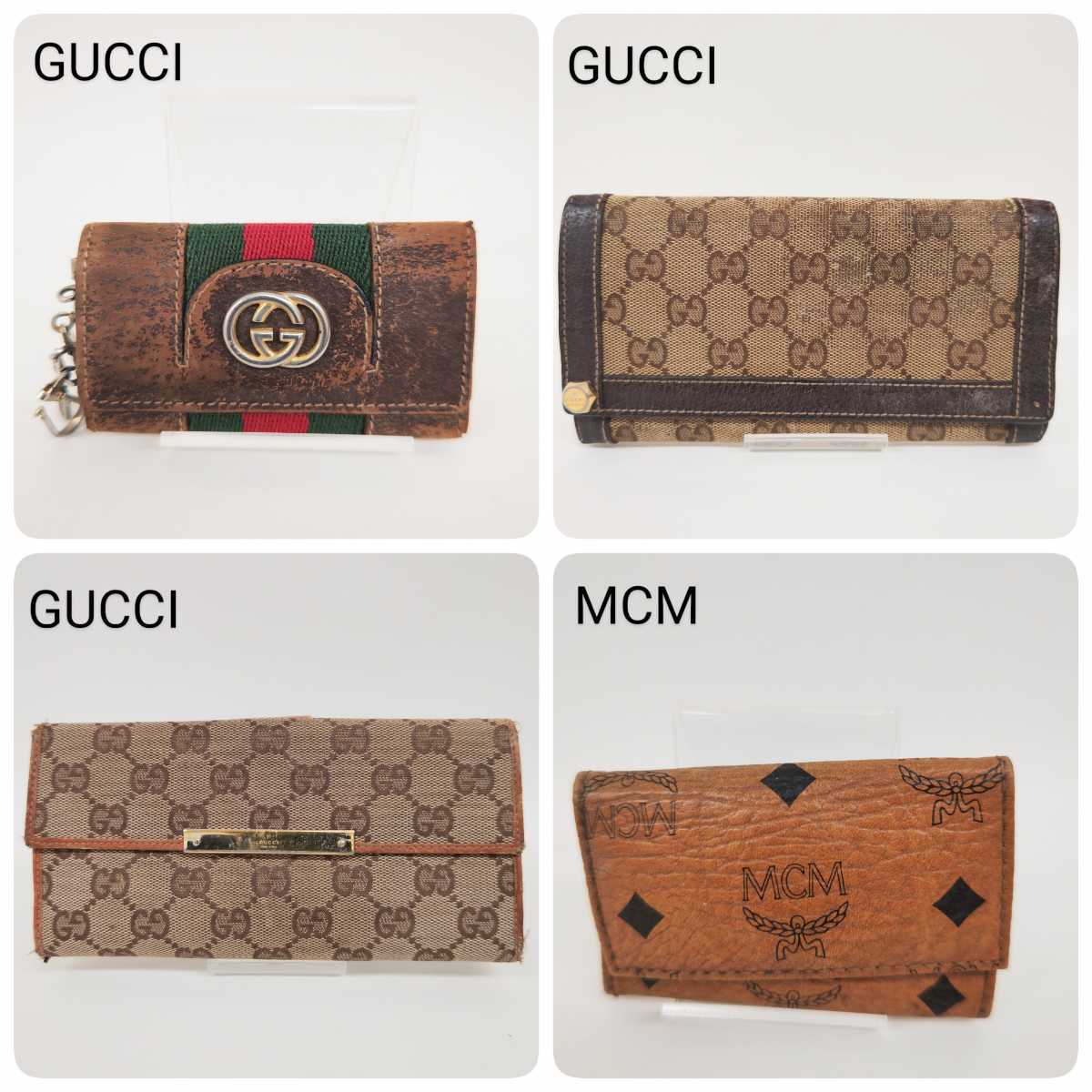 GUCCI グッチ MCM CELINE セリーヌ GIVENCHY ジバンシィ フェラガモ エトロ コーチ 等 財布 小物 バッグ ふくさ 30点 まとめ 大量 セット