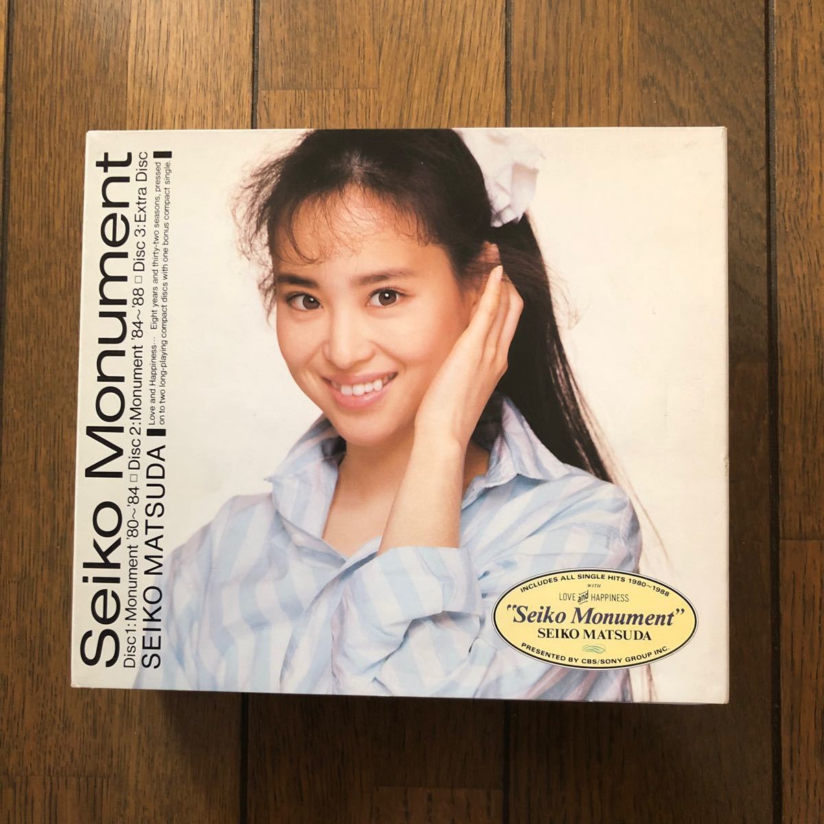 Seiko Monument 松田聖子 【Includes All Singles Hits 1980 〜 1988】CD3枚組