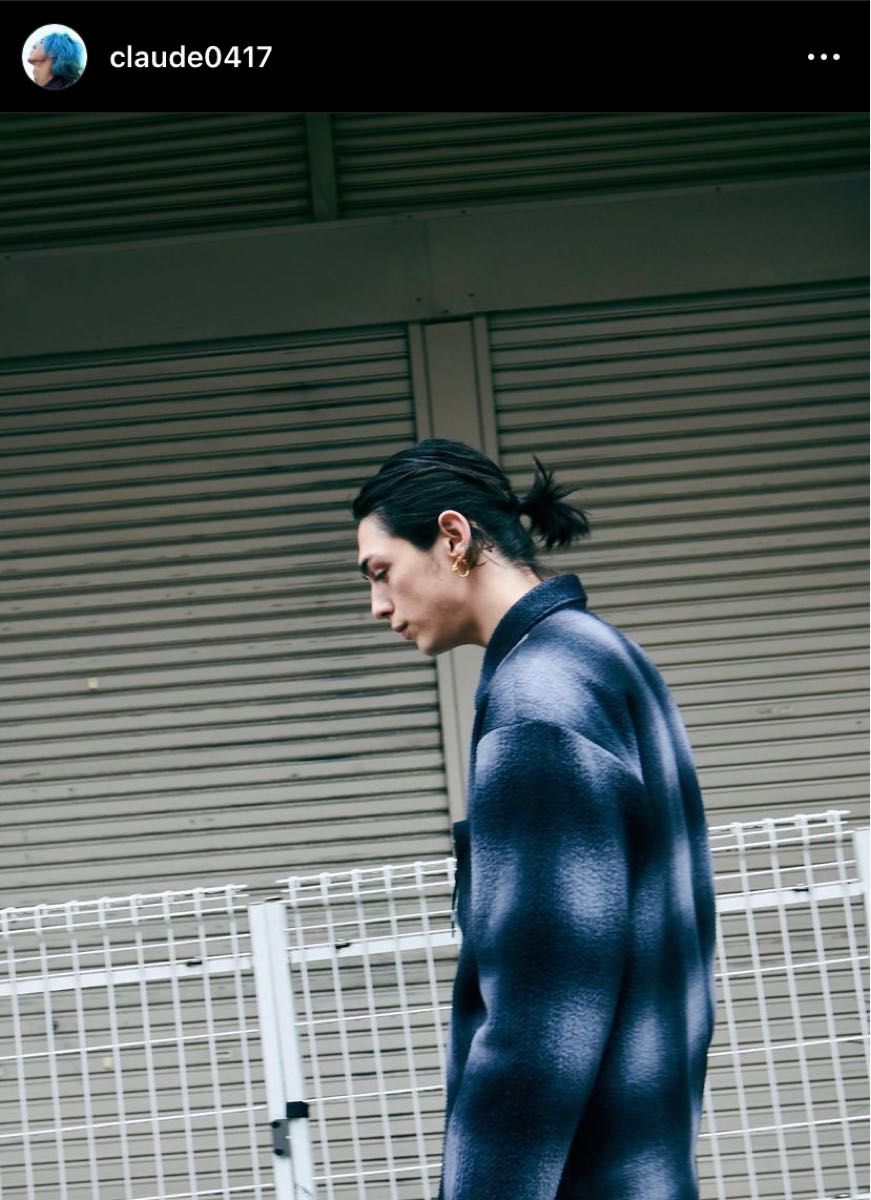 Supreme Shadow Plaid Flannel Shirt ブルー L-