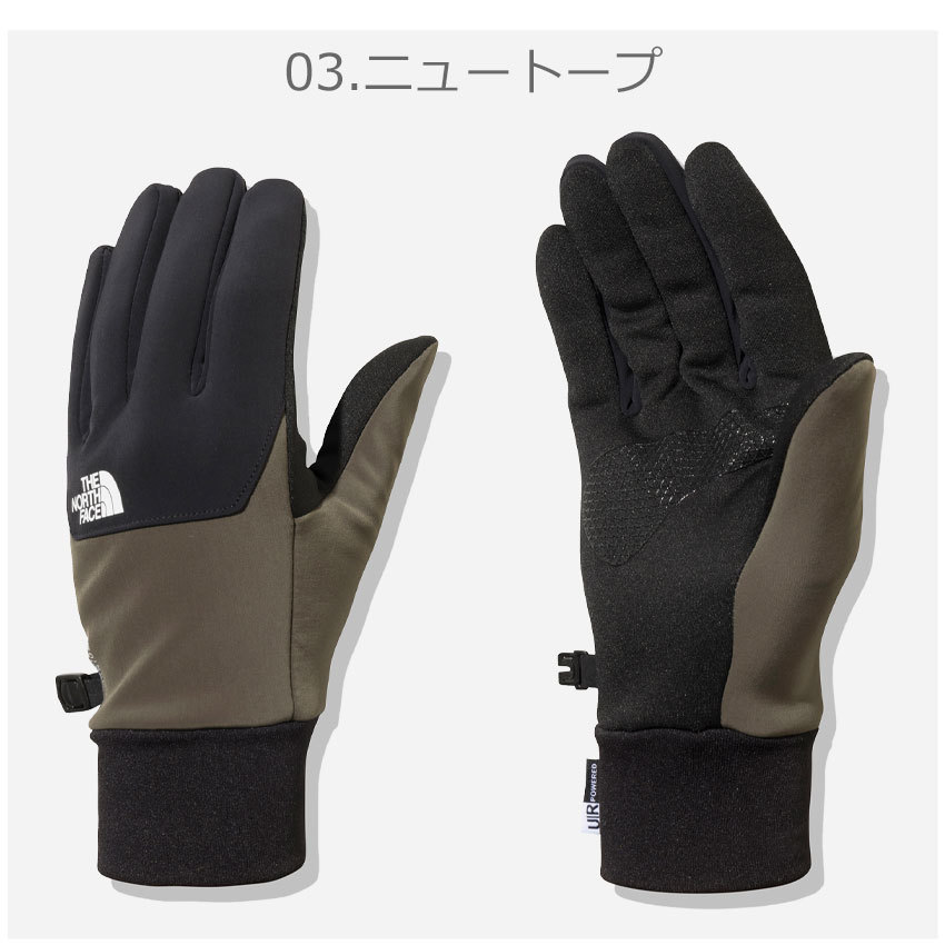 新品 size/L(25~26㎝) ノースフェイス NN62119/NT ウインドストッパーイーチップグローブ(ユニセックス) THE NORTH FACE_画像1