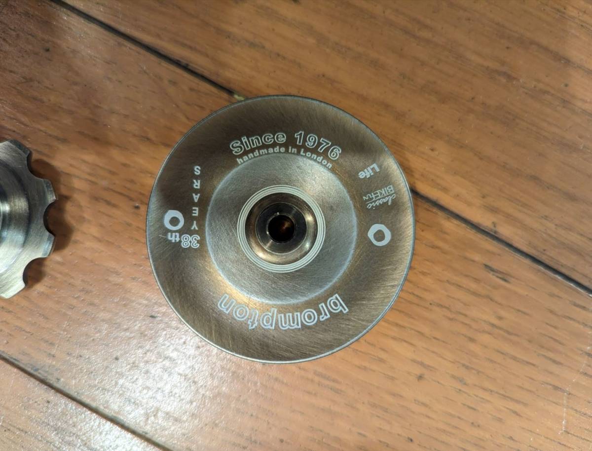 BROMPTON用CNCテンショナー 内装用CNCプーリーセット レコード BROMPTON用CNCテンショナー 内装用CNCプーリーセット レコード