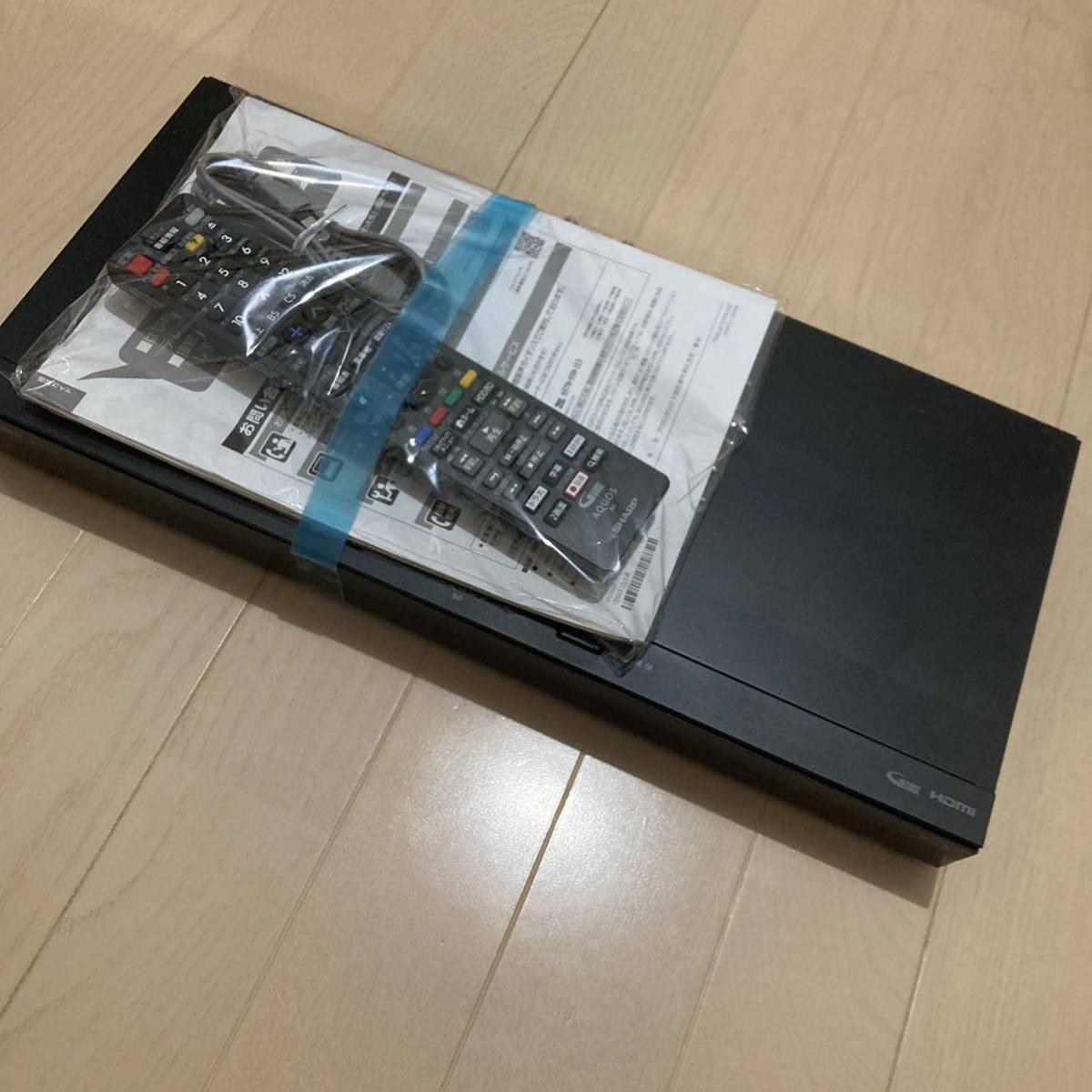 SHARP ブルーレイレコーダー 1TB 2B-C10CW1 2番組同時 自動録画