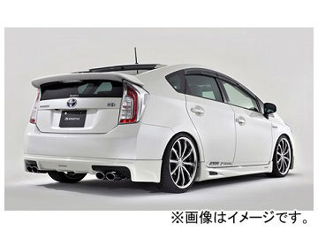 ケンスタイル KENSTYLE NEXT リアハーフスポイラー 塗装済 カラー：スーパーホワイトII(040)他 トヨタ プリウスPHV ZVW35 2012年01月～_画像1