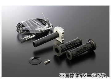 2輪 アクティブ 車種専用スロットルキット TYPE-1 巻取φ36/ステンレス金具 ホルダーカラー:シルバー他 ヤマハ VMAX1700 2009年～2012年_画像1