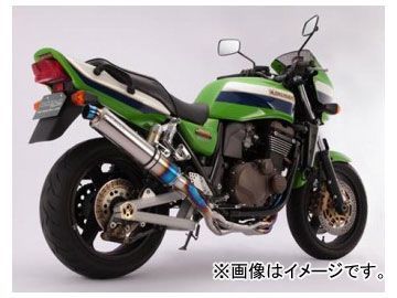 2輪 ビームス BMS-R チタンフルエキ R-EVO チタン 焼き有り RACING TYPE D405-53-T1S φ100 カワサキ ZRX1200R ZRT20A 2004年～2007年_画像1