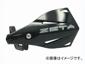 2輪 ZETA スティングレイハンドガード ブラック ZE74-2101 JAN：4547836056802_画像1