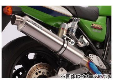 2輪 ビームス BMS-R ステンフルエキ R-EVO チタン ソリッド RACING TYPE D405-53-S3S φ100 カワサキ ZRX1200R ZRT20A 2004年～2007年_画像1