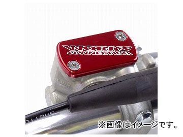 2輪 ワークスコネクション フロントブレーキリザーバーキャップ WC21-005 レッド ホンダ XR650R 2000年～2007年_画像1