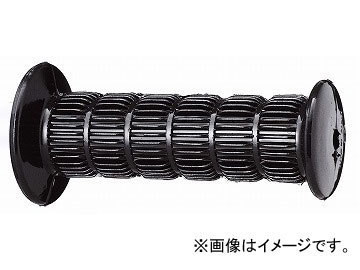 2輪 キジマ グリップラバー DT-1タイプ ブラック 124×22.2 クローズ 201-492_画像1