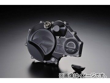 2輪 ケイファクトリー/K-FACTORY クラッチカバー スーパーブラック カワサキ/KAWASAKI ZRX1200 ダエグ ～2009年_画像1