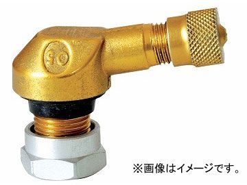 2輪 アリート エアバルブ 90° 品番：11970-GOLD ゴールド φ11.3 JAN：4547424344809_画像1