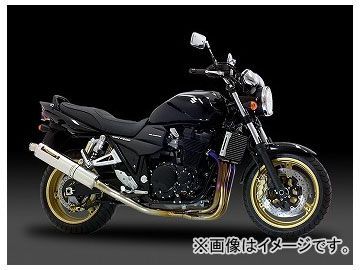 2輪 ヨシムラ マフラー 機械曲チタンサイクロン 110-114-8292 TC（カーボンカバー） スズキ GSX1400 ～2005年_画像1