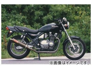 2輪 ヤマモトレーシング spec-A マフラー SUS SLIP-ON TWIN カーボン 品番：41101-02NCB カワサキ ゼファー1100_画像1