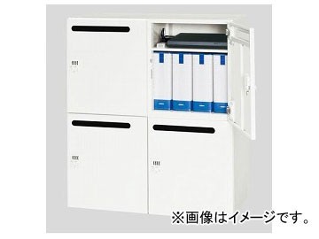 アズワン/AS ONE パーソナルロッカー V945-114MLD（4人用・下置専用） 品番：2-786-03_画像1