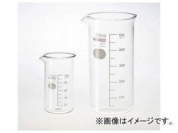 アズワン/AS ONE トールビーカー（目安目盛付き） 500ml 1004-5006A 品番：1-7116-05_画像1