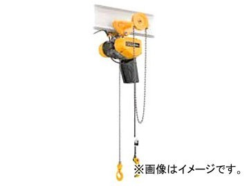 キトー 電気チェーンブロックEQ ギヤードトロリ結合式 2速インバータ 125kg×4m EQSG001IS_画像1