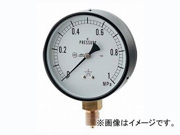 カクダイ 蒸気用圧力計（一般用・Aタイプ） 品番：649-873-04F JAN：4972353020683_画像1