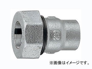 カクダイ 3管兼用ジョイント メスアダプター（白） 品番：649-847-13W JAN：4972353057085_画像1