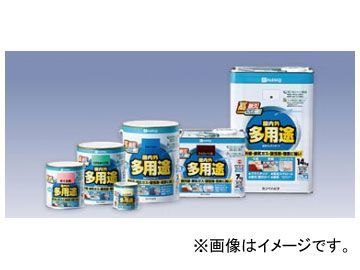 カンペハピオ/KanpeHapio 屋内外多用途 水性ウレタンガード きみどり他 1.6L 入数：6缶_画像1