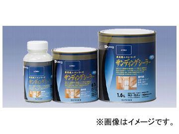 カンペハピオ/KanpeHapio 最高級ニスシリーズ サンディングシーラー 水性 とうめい 300ml JAN：4972910349349 入数：12個_画像1