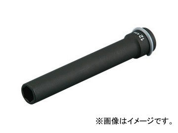 KTC 9.5sq.インパクトレンチ用ロングソケット（薄肉） ピン・リング付 BP3LL-17TP_画像1