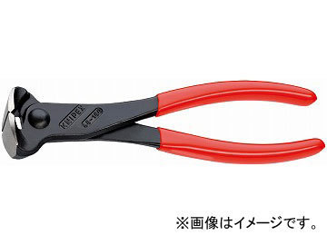 クニペックス/KNIPEX エンドカッティングニッパー 品番：6801-160 JAN：4003773011675_画像1