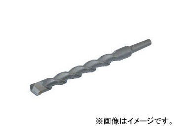 ライト精機 テーパー軸ハンマードリル レギュラーサイズ テーパー形状：No.2 25mm 全長（mm）：160 有効長（mm）：110 JAN：4990052094521_画像1