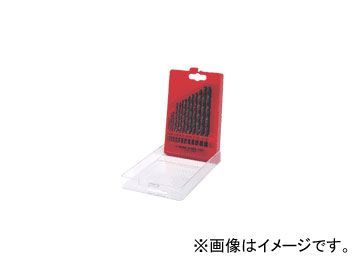三菱マテリアル/MITSUBISHI 鉄工ドリルセット（ポリエチレンケース入り） 13本セット PSET13_画像1