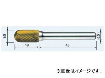 ムラキ メタル・リムーバル マスター超硬バー スパイラルカット CB2C 105STG_画像1