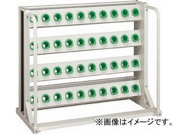 トラスコ中山/TRUSCO ツーリングラック BT・NT40兼用 21個収納 ロック ...