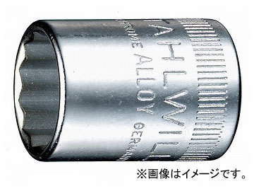 スタビレー/STAHLWILLE 1/4SQ ソケット（12角）（01030010） 品番：40D-10 JAN：4018754000357_画像1