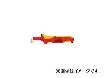 クニペックス/KNIPEX 絶縁電工ナイフ 155mm 9855(4470117) JAN：4003773022558_画像1